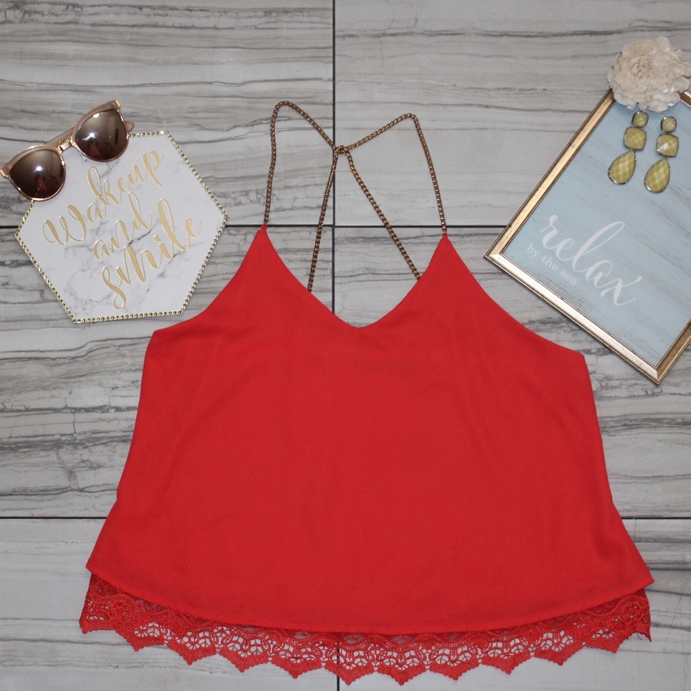 [NEW NEVER WORN] Love Letter Layered Sheer Top